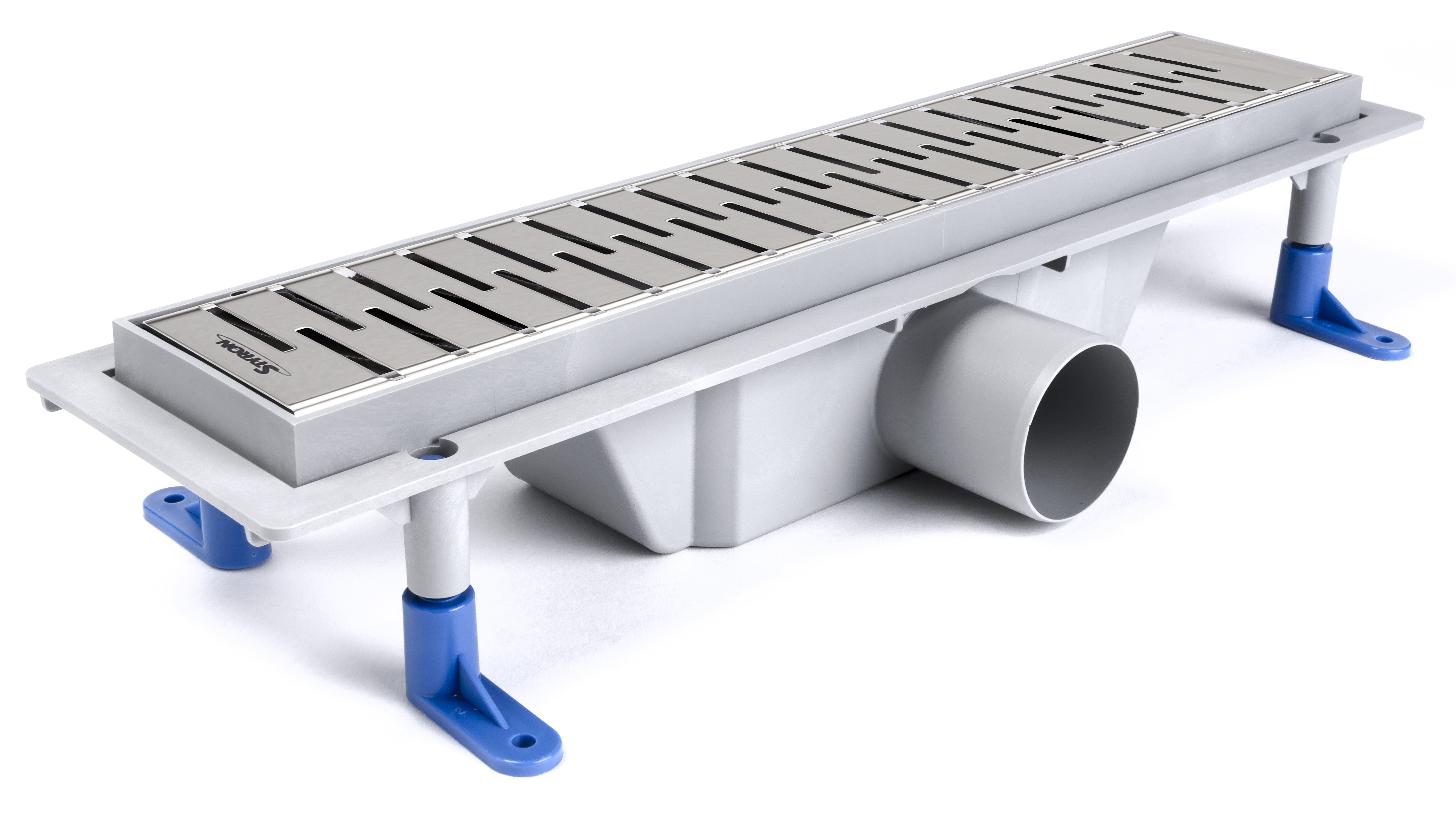 душевой лоток styron sty-m-40 с решеткой medium