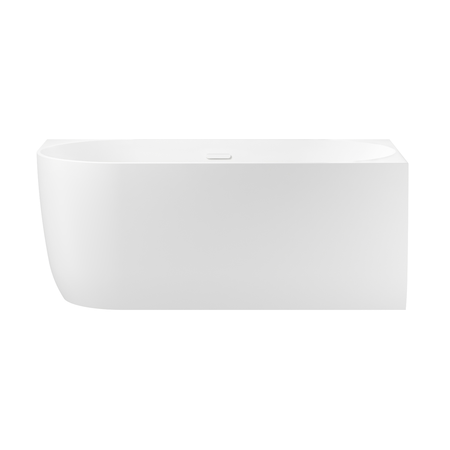 ванна акриловая wellsee belle spa 150x75 белый глянец (слив-перелив белый глянец) правая