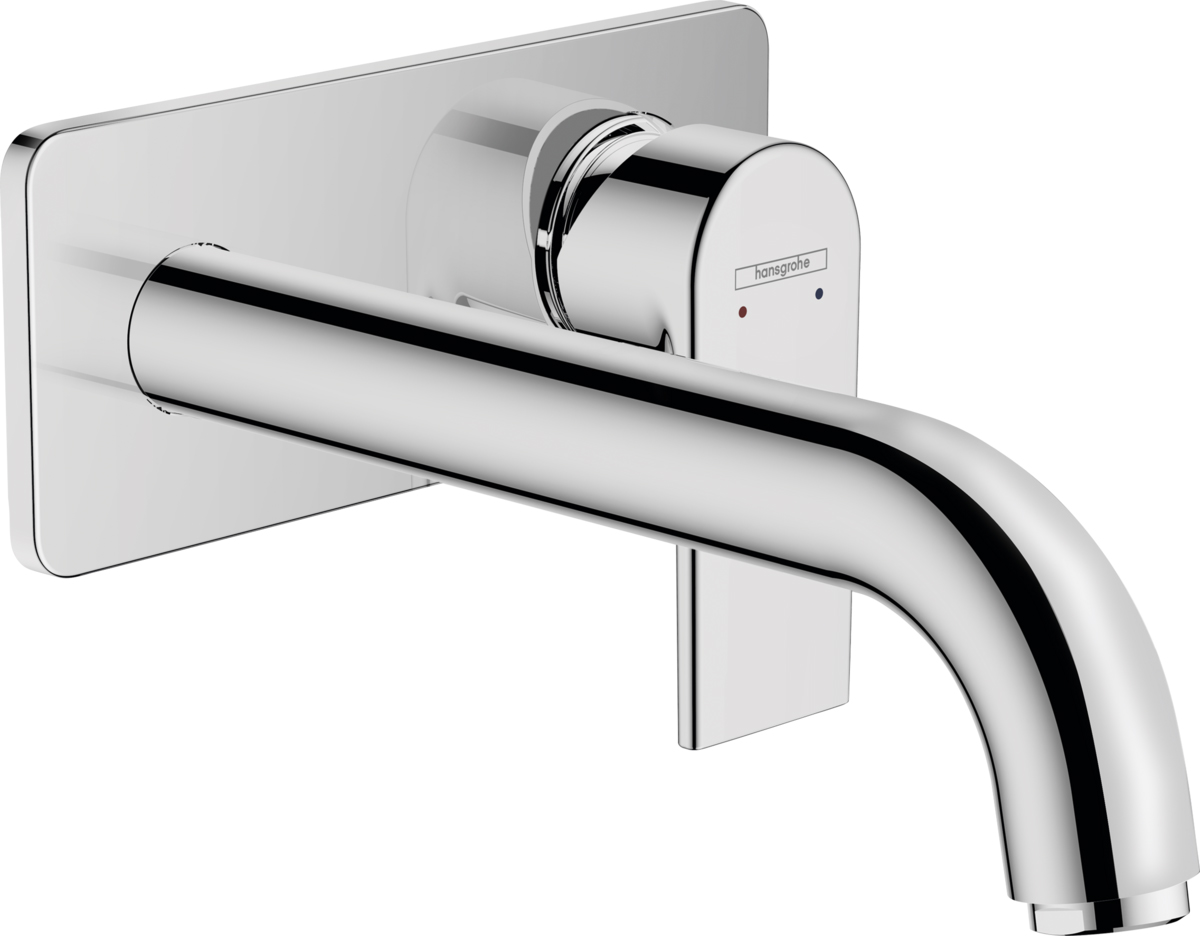 смеситель для умывальника hansgrohe vernis shape 71578000 хром