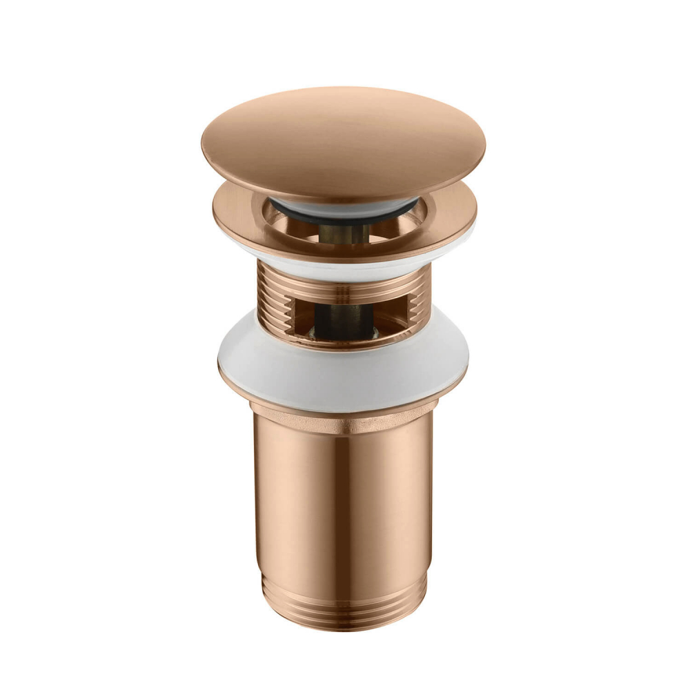 донный клапан timo 8011/19 brushed rose gold