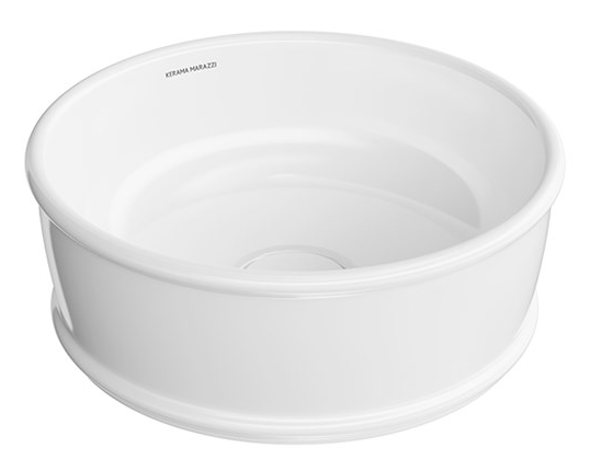умывальник накладной kerama marazzi circo 36x36 белый