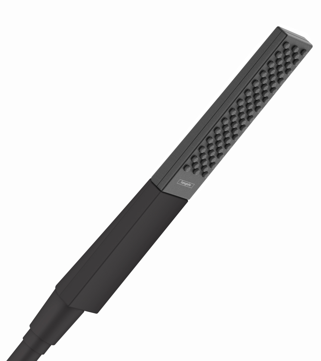 душевая лейка hansgrohe rainfinity baton 100 1jet 26866670 черный матовый