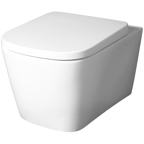 чаша унитаза подвесного безободкового belbagno albano 36,5x49,5 bb120chr