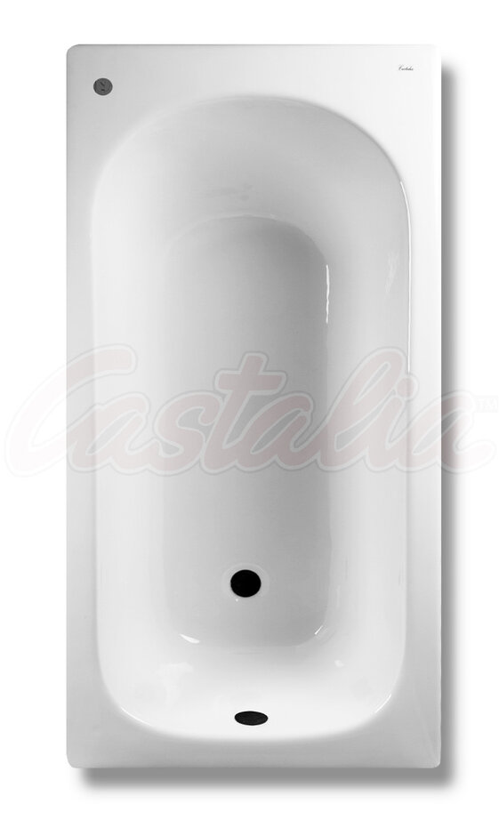 ванна чугунная castalia 140x70 с ножками