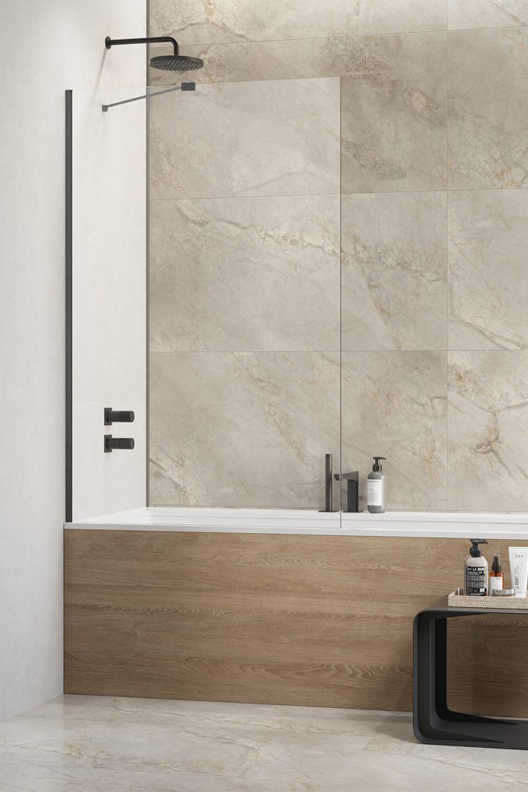 шторка на ванну radaway modo new pnj ii brushed gunmetal 70x150 прозрачное стекло / профиль брашированная оружейная сталь