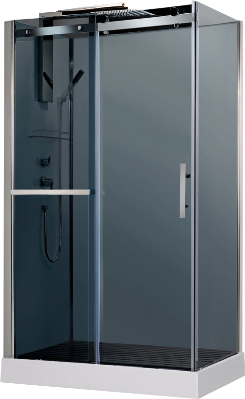 душевая кабина orans sr-8629 ed l 120x80 стекла тонированные