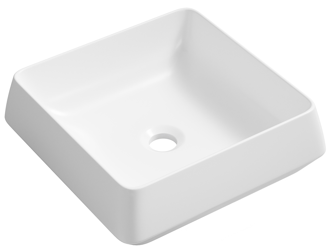умывальник накладной lavinia boho bathroom sink 33311109 38x38 белый глянец