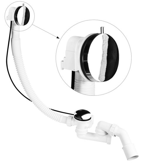 сифон mcalpine slim mp31ssf-cbr