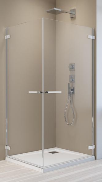 душевой уголок radaway arta kdd i 80x90 прозрачное/хром