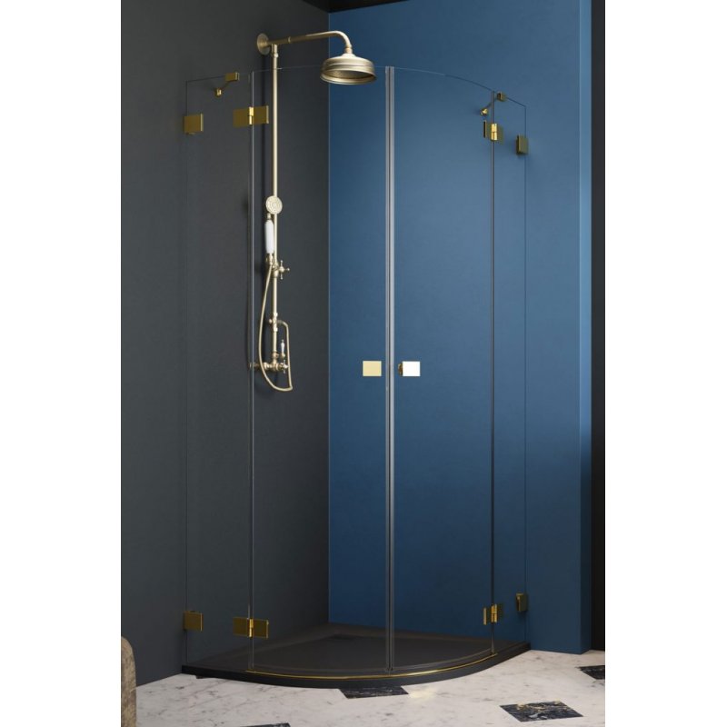 душевой уголок radaway essenza pro gold pdd 100x90
