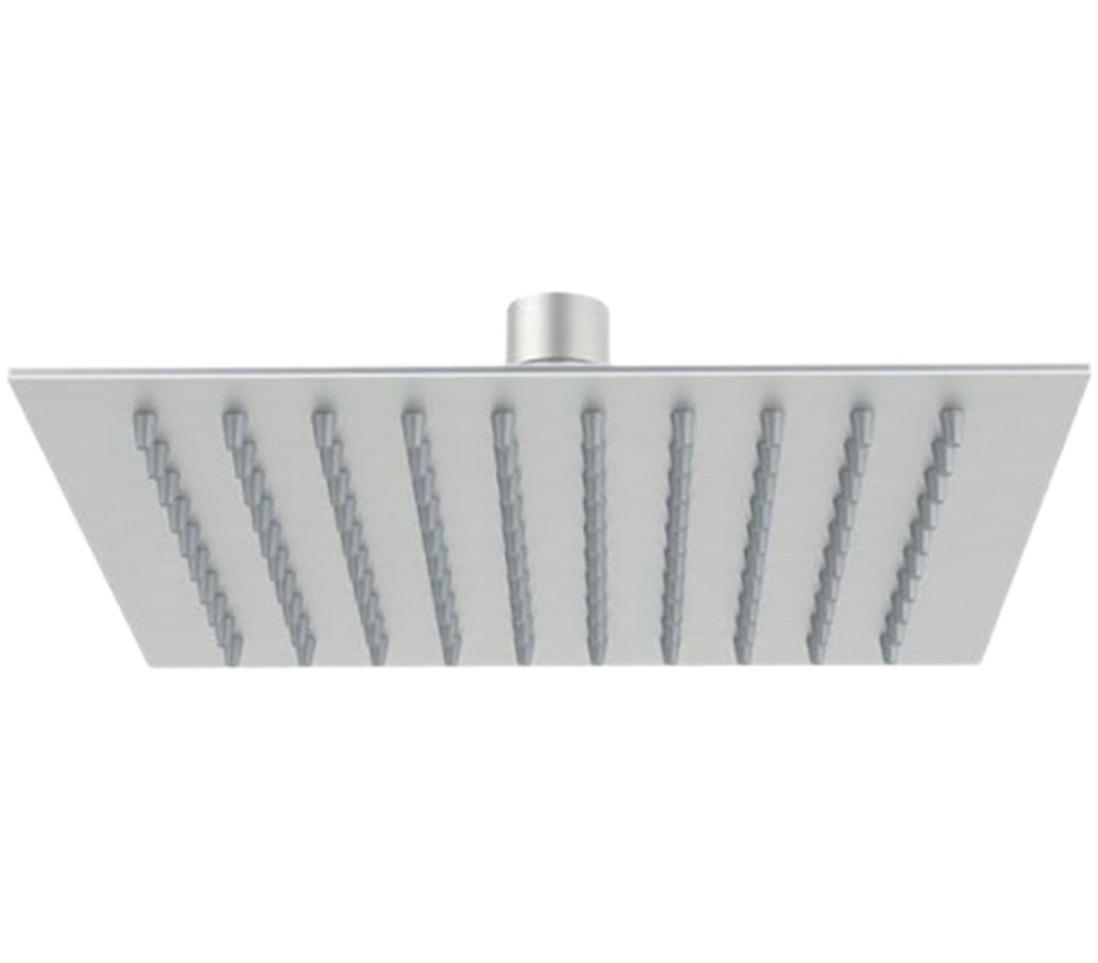 верхний душ с шарнирным соединением 30 см remer inox ss357ufs30x нержавеющая сталь