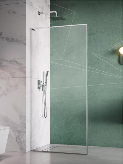 душевой уголок radaway modo f sl ii 60x200 левый, стекла прозрачные, профиль хром