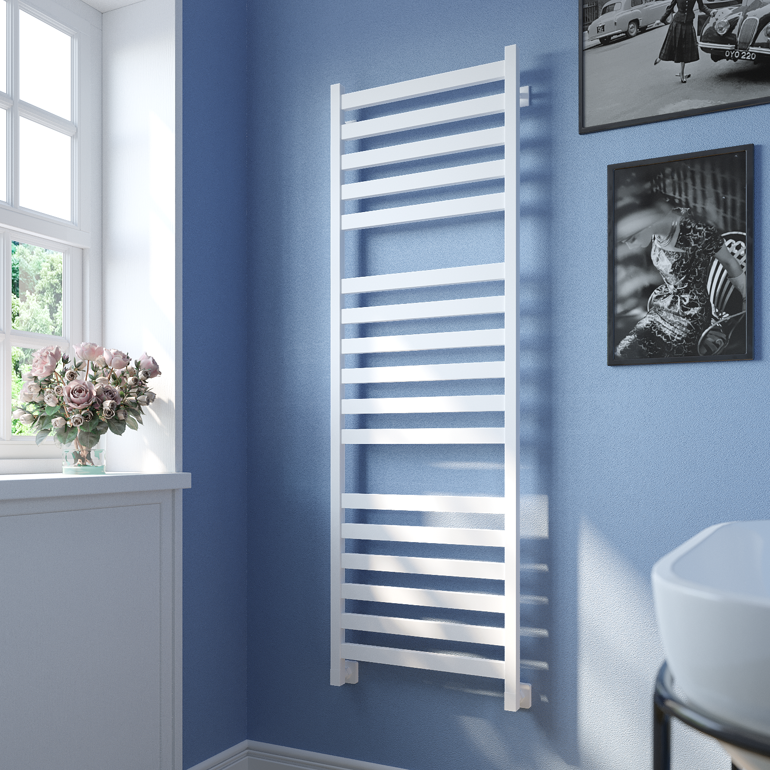полотенцесушитель водяной stinox verona luxe 50x160 белый матовый