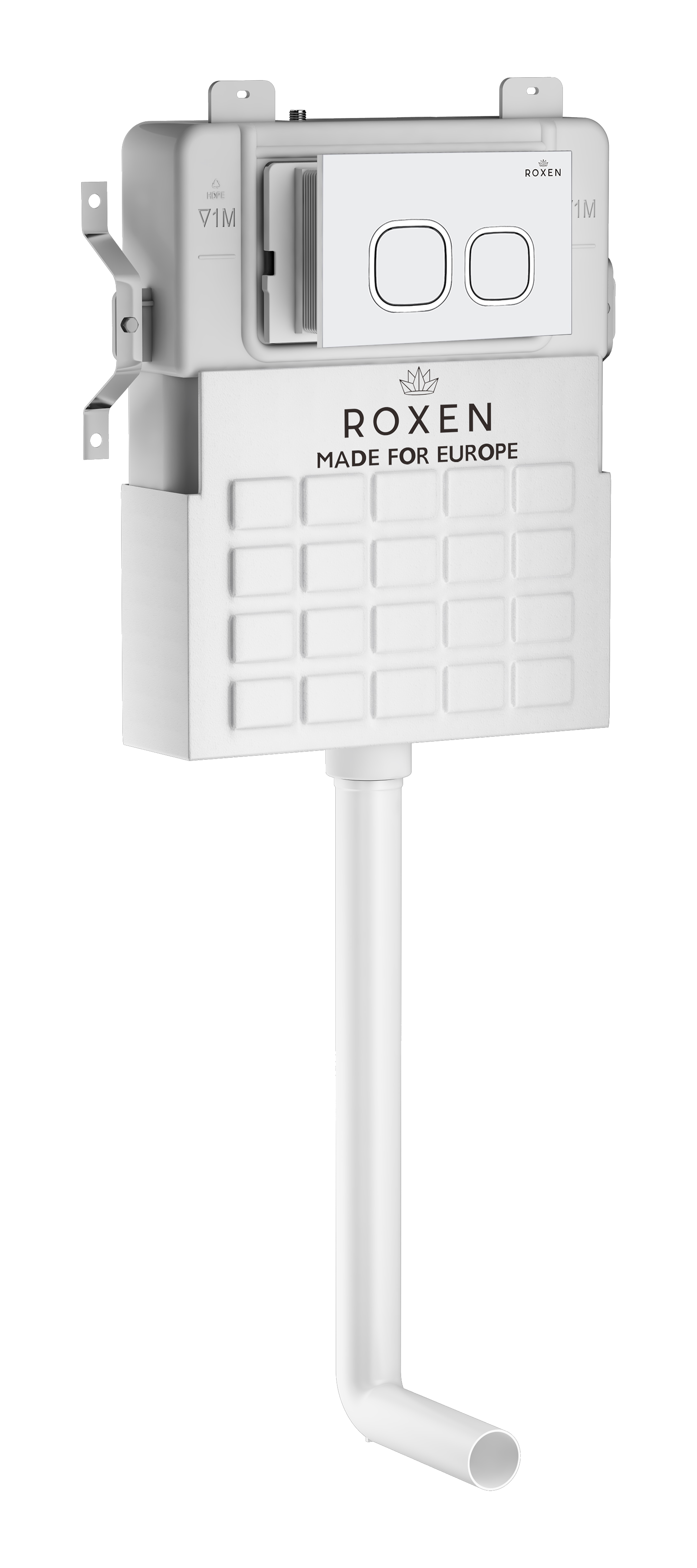 комплект roxen attach 913184 3в1 клавиша белый/хром