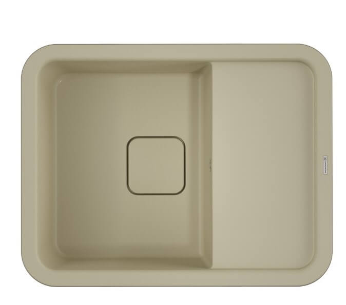 кухонная мойкa omoikiri tasogare 65-be 65x51 ваниль