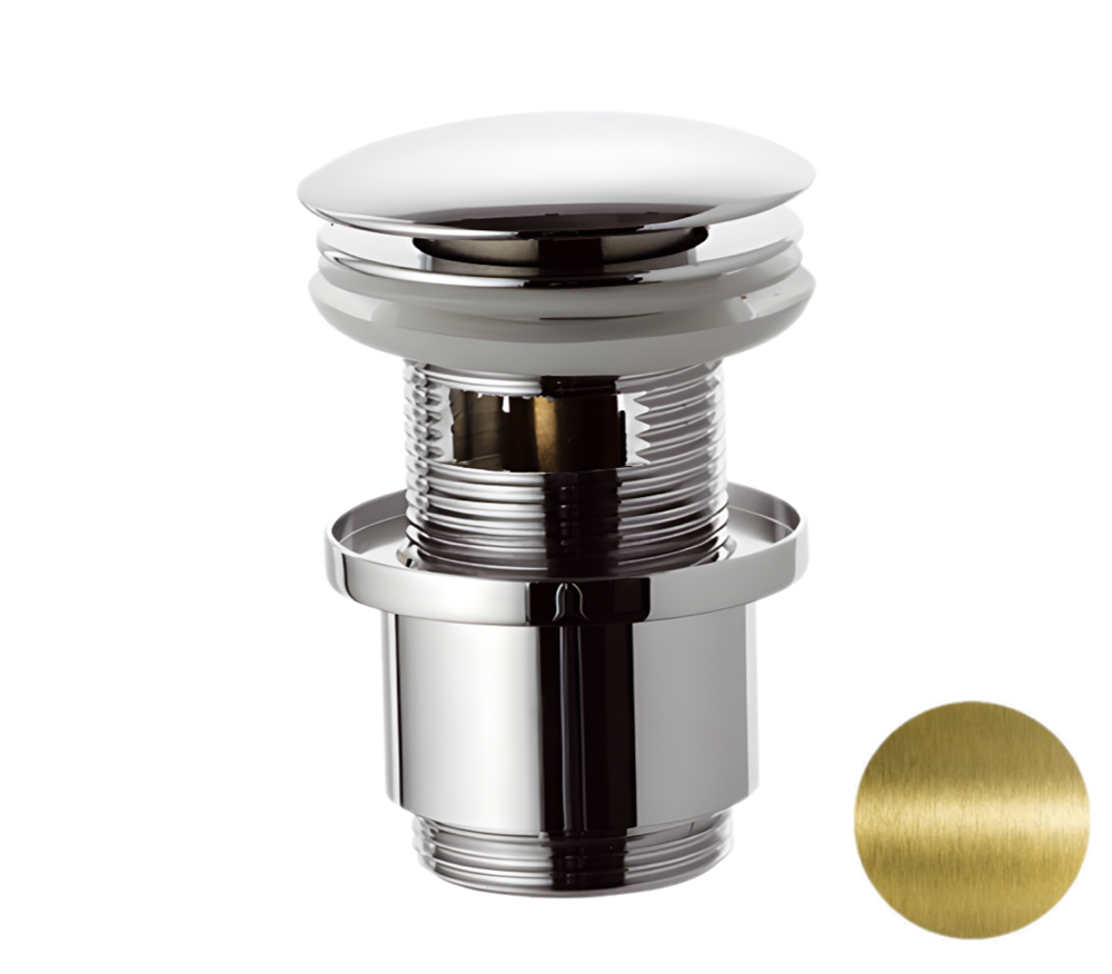донный клапан с переливом 1”1/4 remer 905cc2114vo бронза