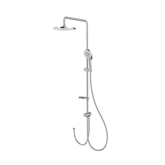душевая стойка milardo ideal spa ilssb3fm76 хром
