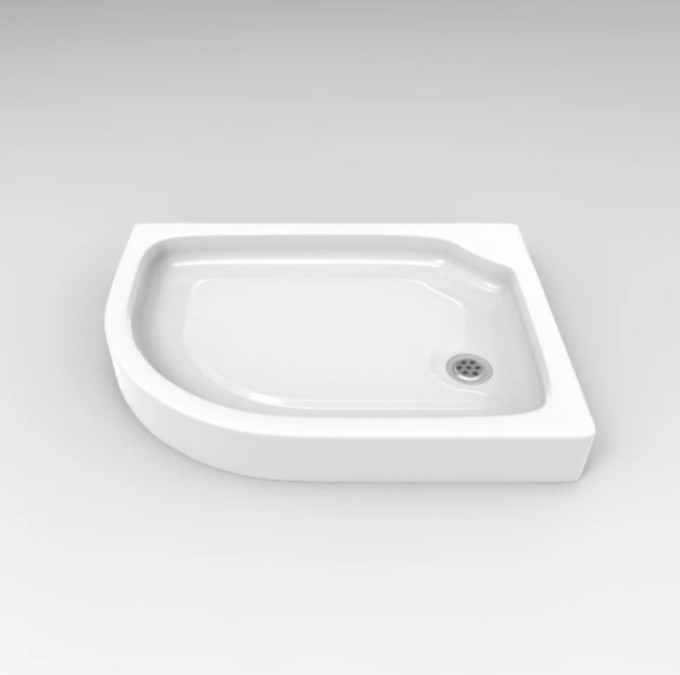 душевой поддон veconi tezeo acrylic tz-13r 120x80 белый (правый)