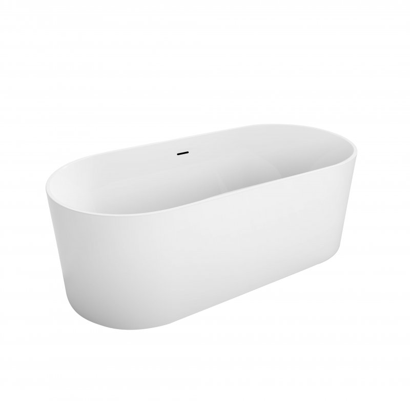 ванна акриловая belbagno 180x80 белая