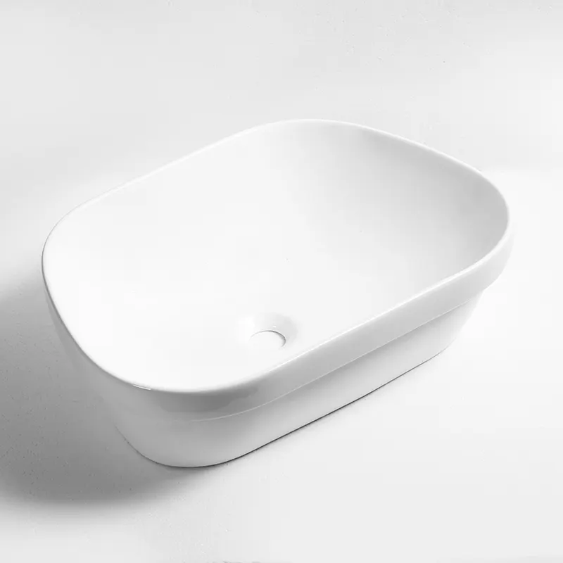 умывальник накладной cerutti spa cr0023 57x39 белый