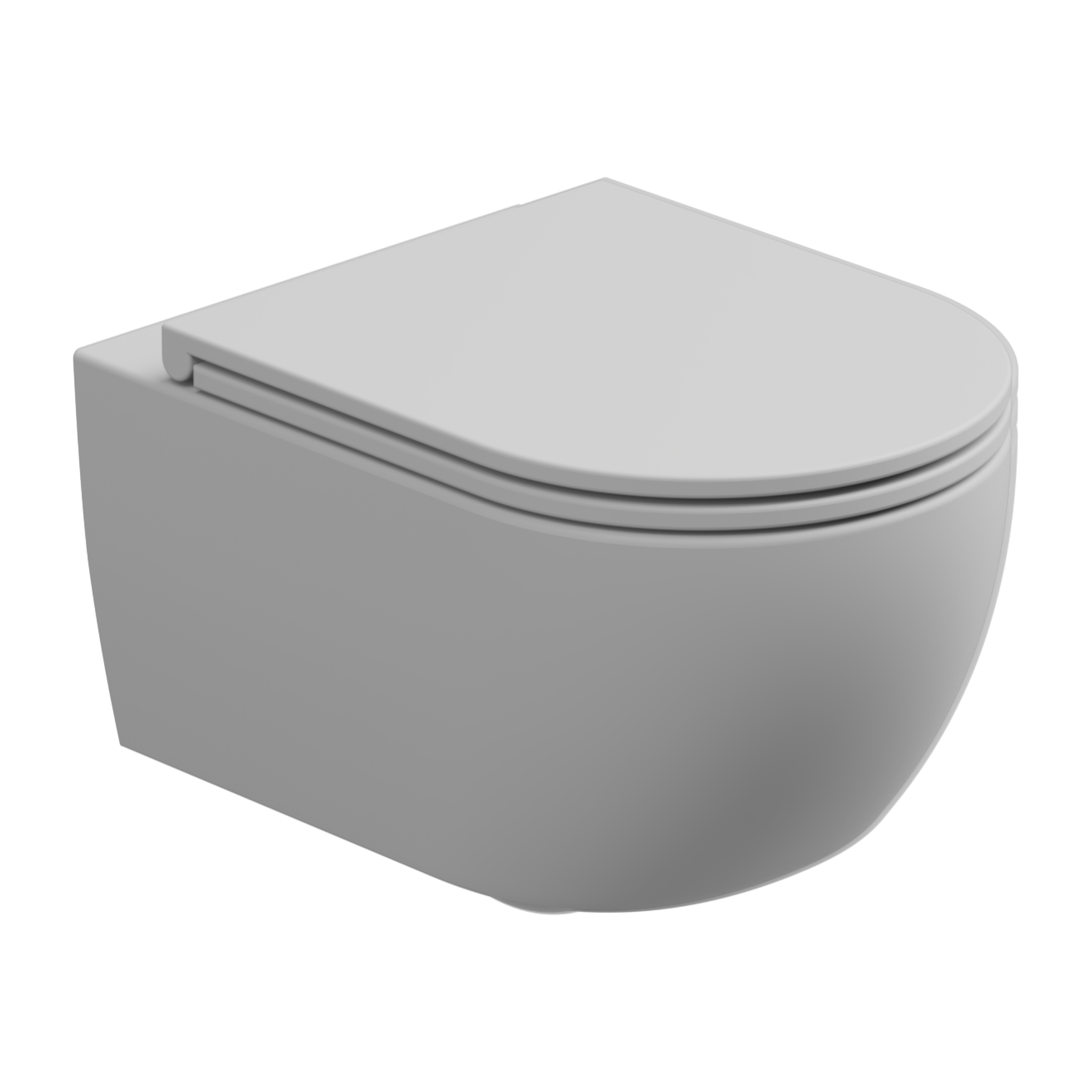 чаша подвесного унитаза gsg ceramic design like lkwcso001 36x52,5 без сиденья, белый матовый