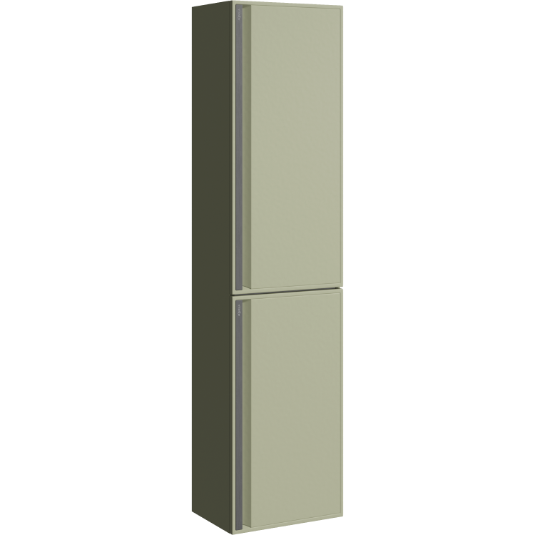 шкаф-пенал aqwella pure pur0535sh 140 шалфей зеленый