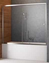 шторка на ванну radaway vesta dwj 180x150  (прозрачное)