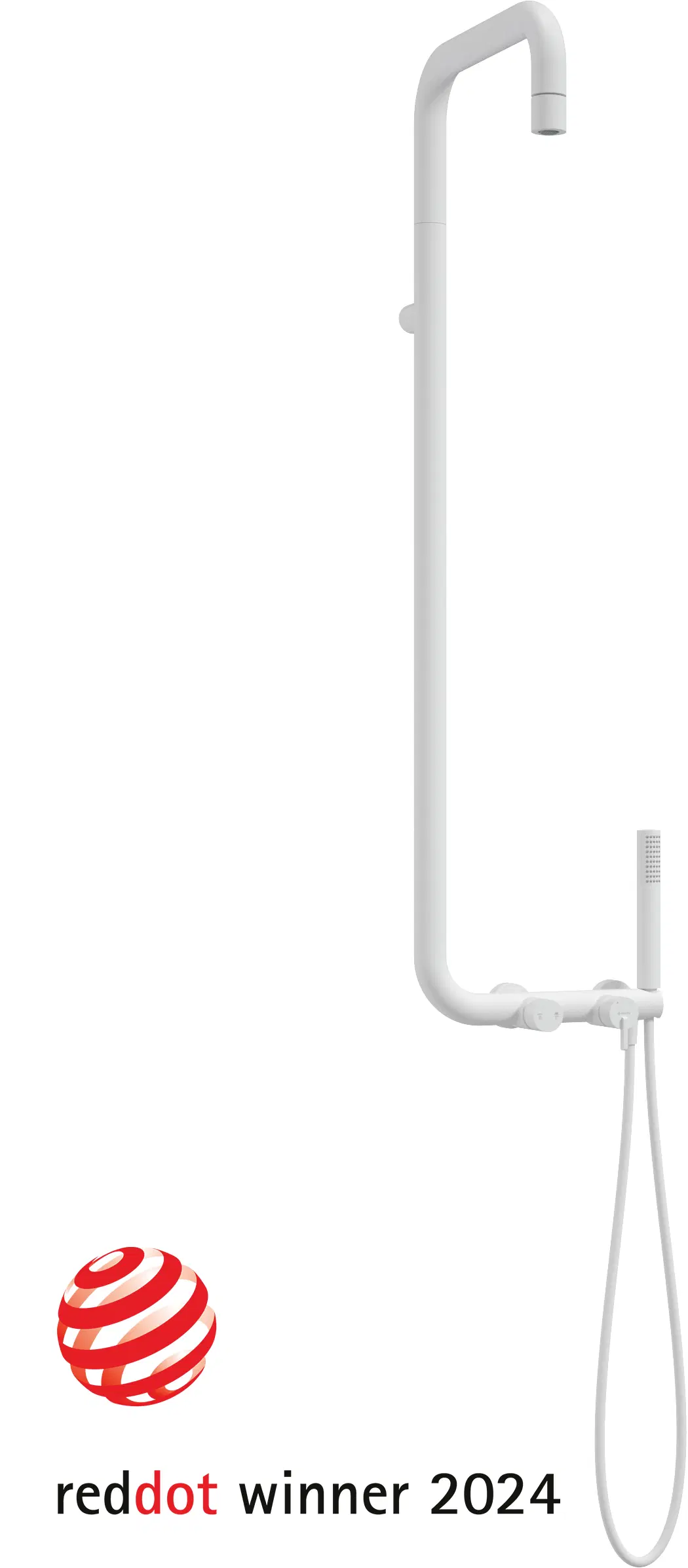 душевая стойка deante silia bianco nqs_a4xm белый