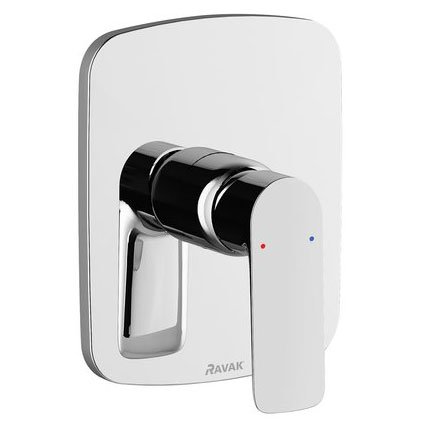 смеситель для душа скрытого монтажа ravak classic cl 062.00 хром