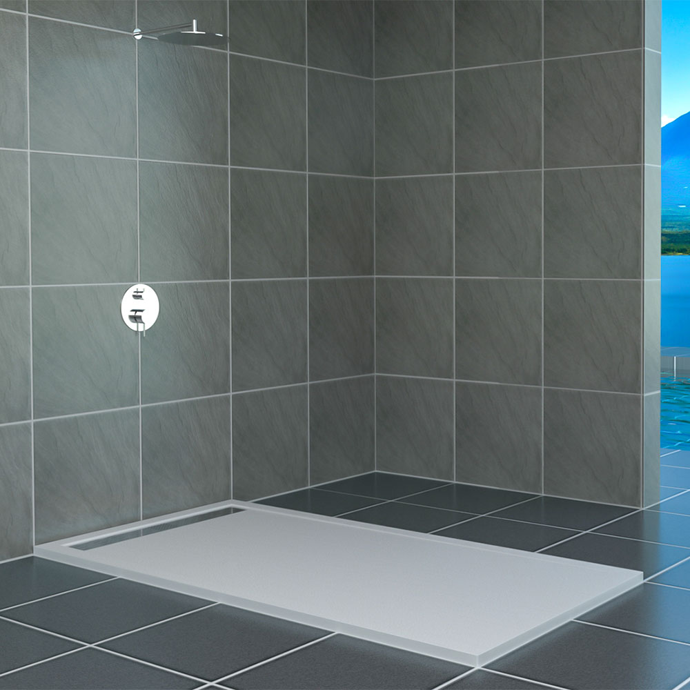 душевой поддон rgw stone tray stm-109w 90x100 прямоугольный, белый