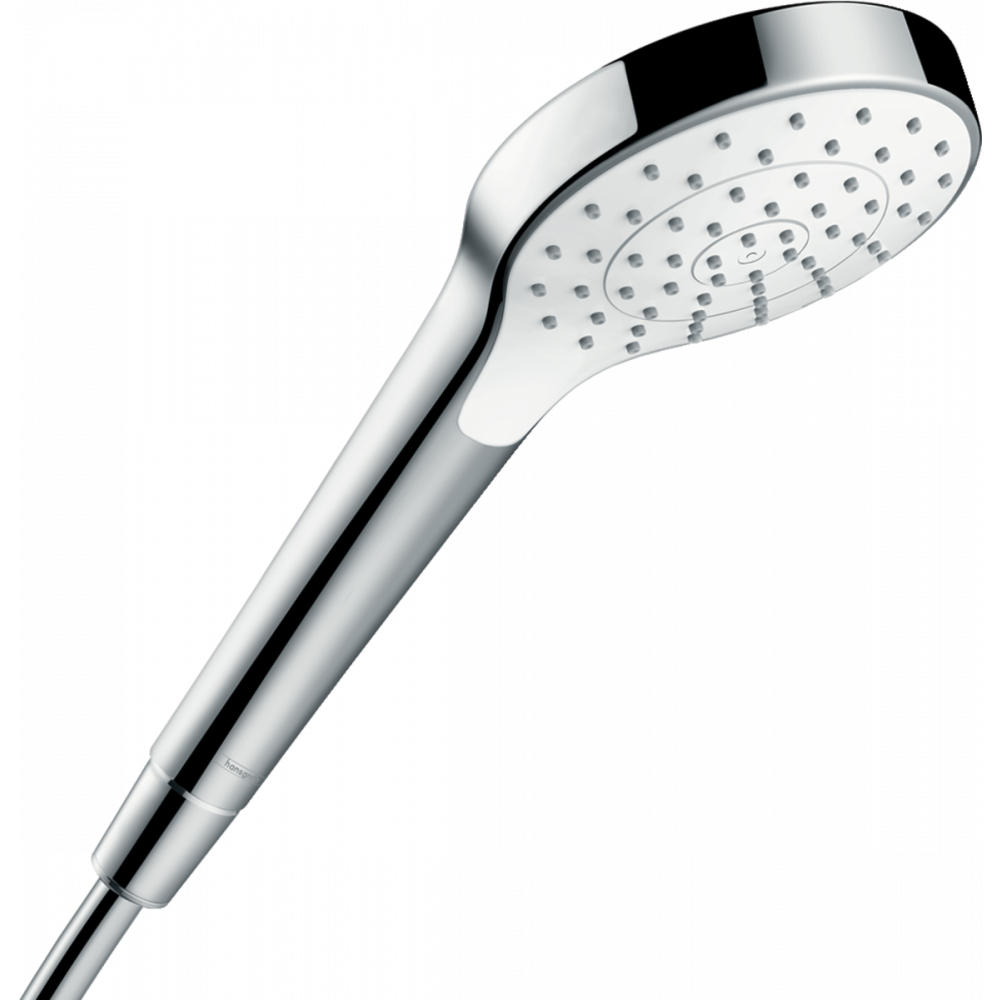 лейка ручного душа hansgrohe croma select s 26804400 белая/хром