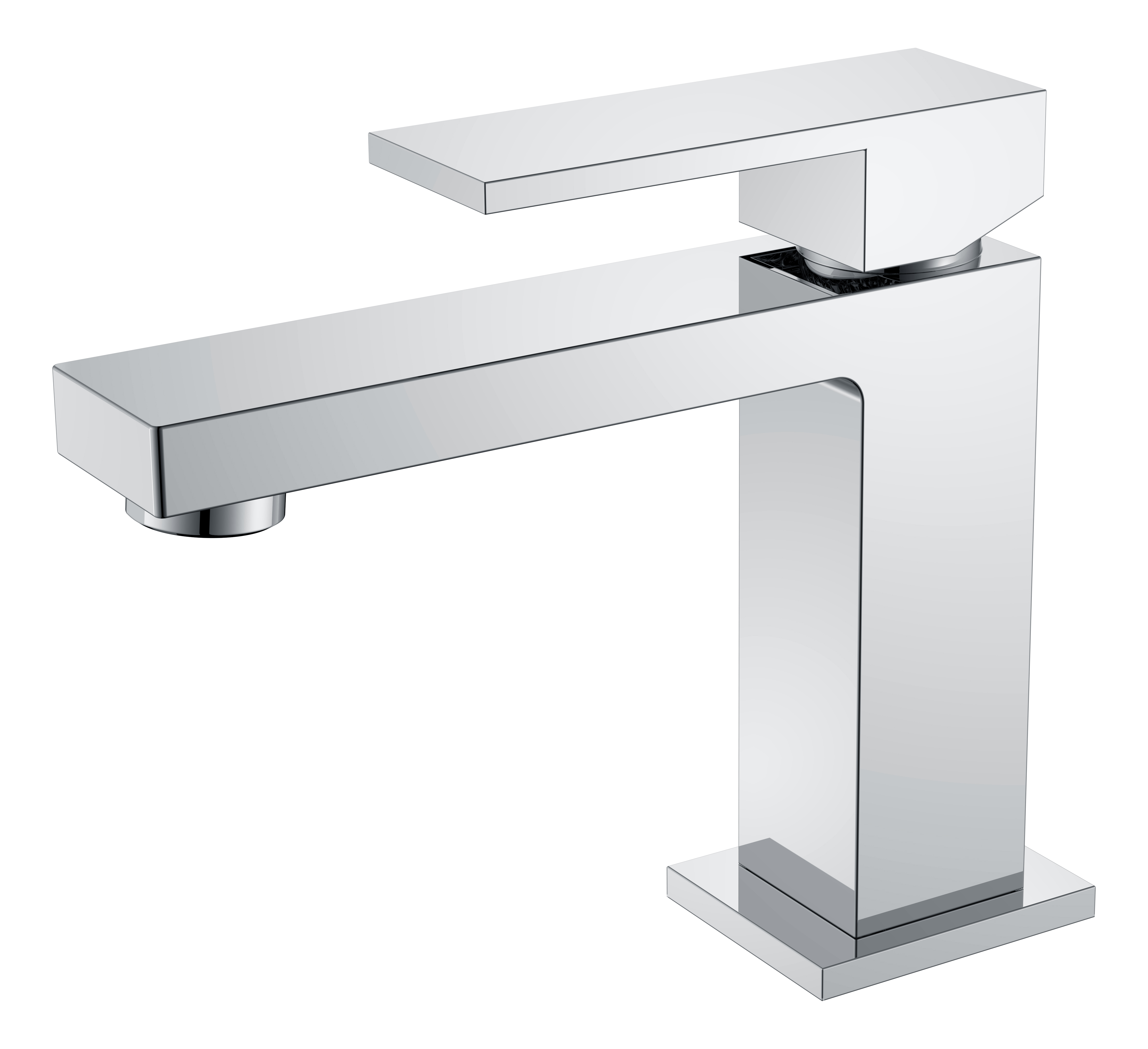 смеситель для умывальника boheme qubic chrome 471-cr хром
