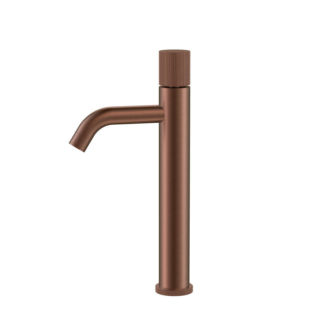 смеситель для умывальника boheme stick brushed bronze 122-brb.3 брашированная бронза (ручка linea)