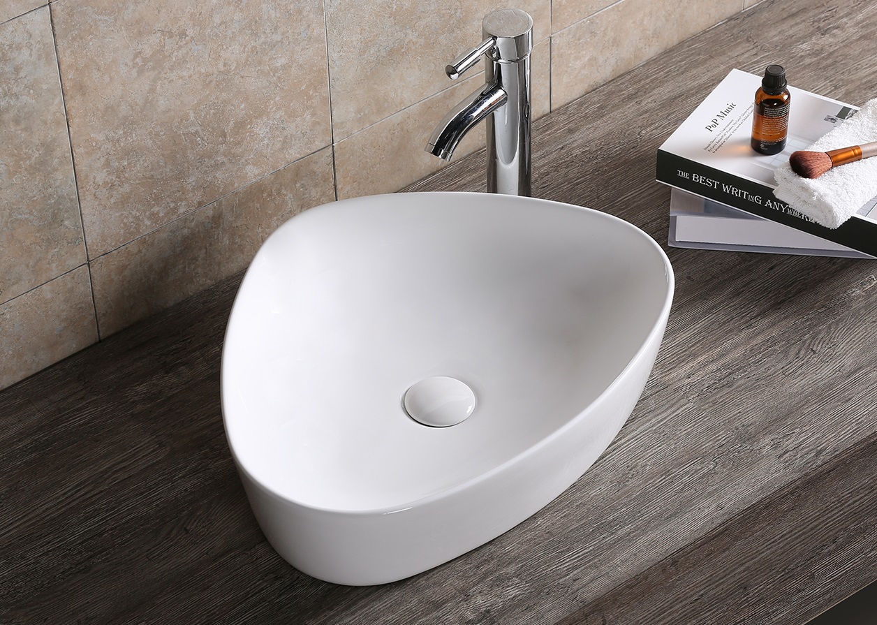 умывальник накладной cerutti spa cr0089 51x41 белый