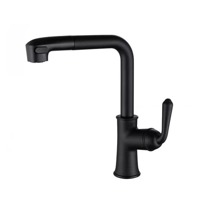 смеситель для кухни vive felice 0519 nero opaco черный