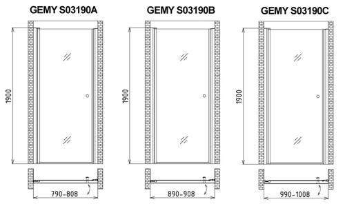 Душевой уголок Gutewetter Slide Rectan GK-863A 135x70 (бронза) фото 5 душевой уголок gutewetter slide rectan gk-863a 135x70 (бронза) фото 5