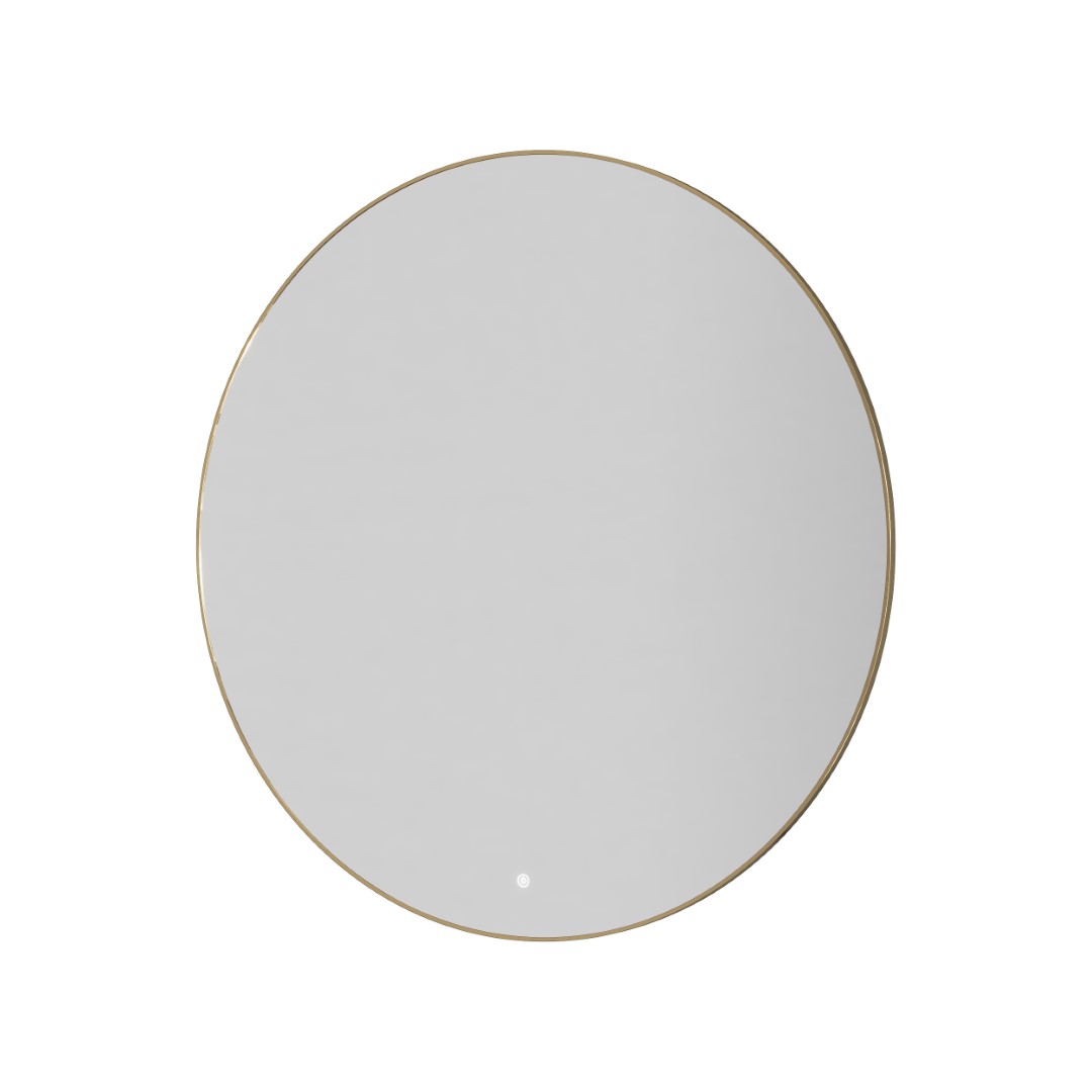 зеркало boheme modern круглое d100, gold / золото