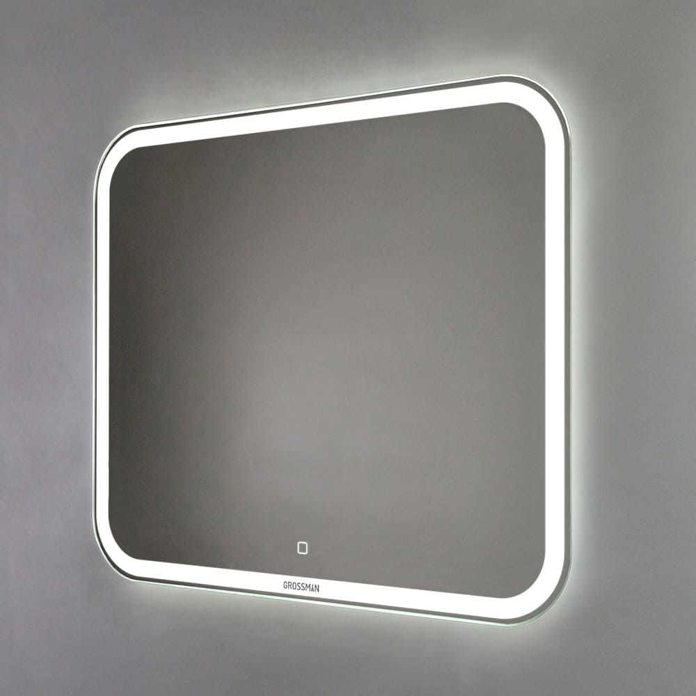зеркало grossman comfort 80x55 380550 с сенсорным выключателем