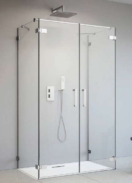 душевой уголок radaway arta dwd+ 2s 120x70 прозрачное/хром