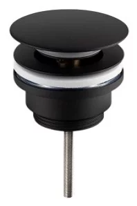 донный клапан vivi felice v-2 nero opaco, черный матовый