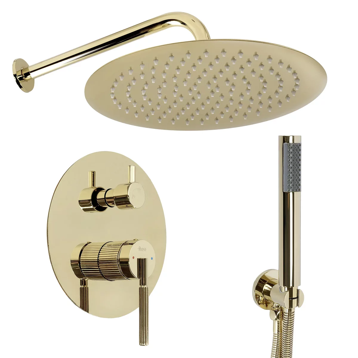 душевая система rea argon gold rea-p6538 золото