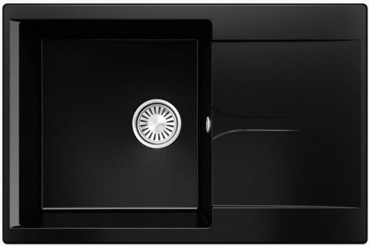 кухонная мойка polygran gals 760 №316 76x50 космос