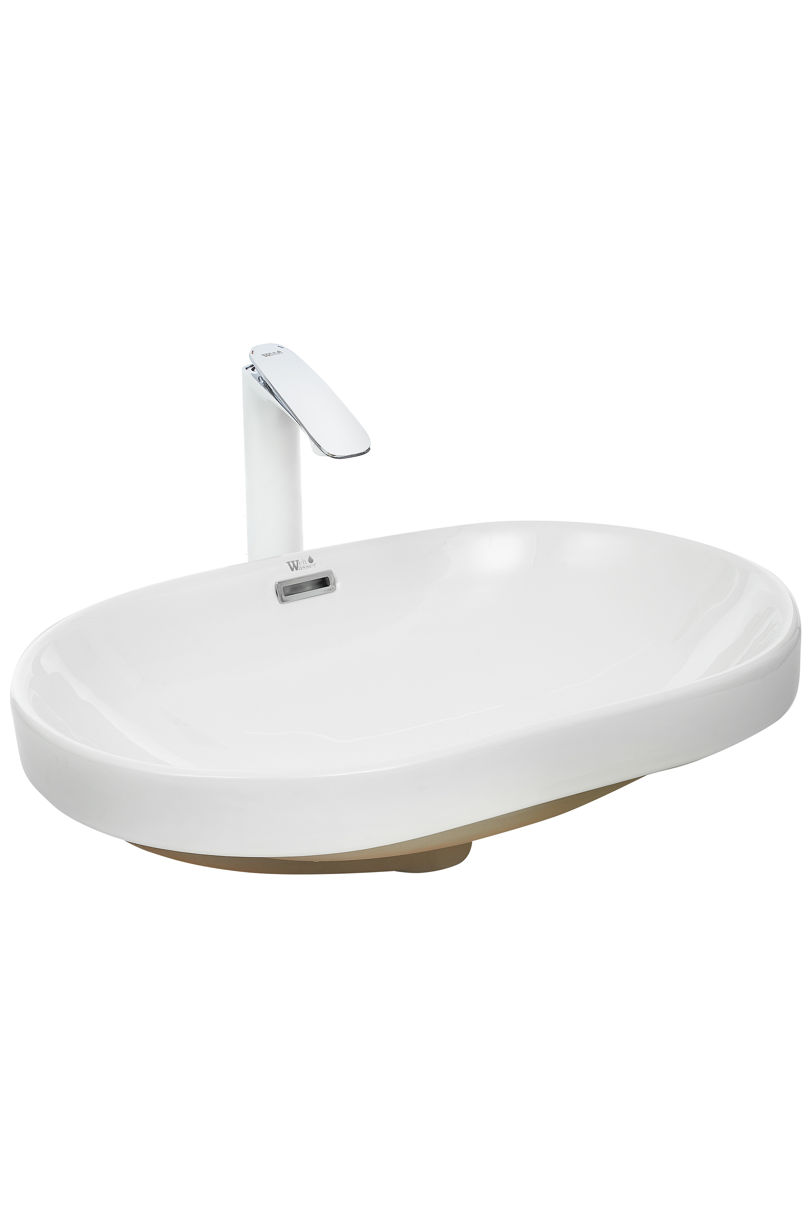 умывальник встраиваемый welt-wasser deilbach 6039 60,5x40,5 белый