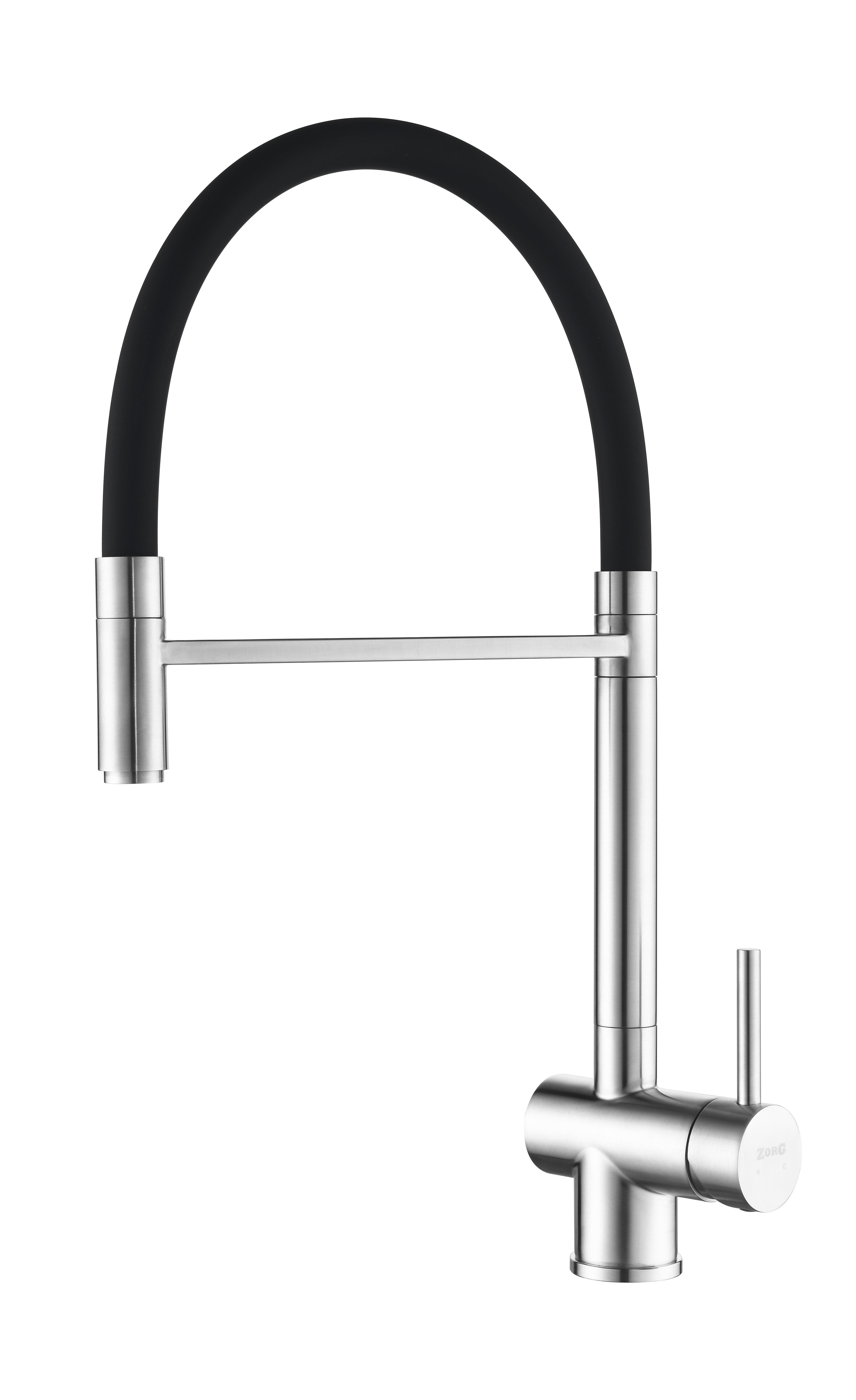 смеситель для кухни zorg norse satin premium сатин