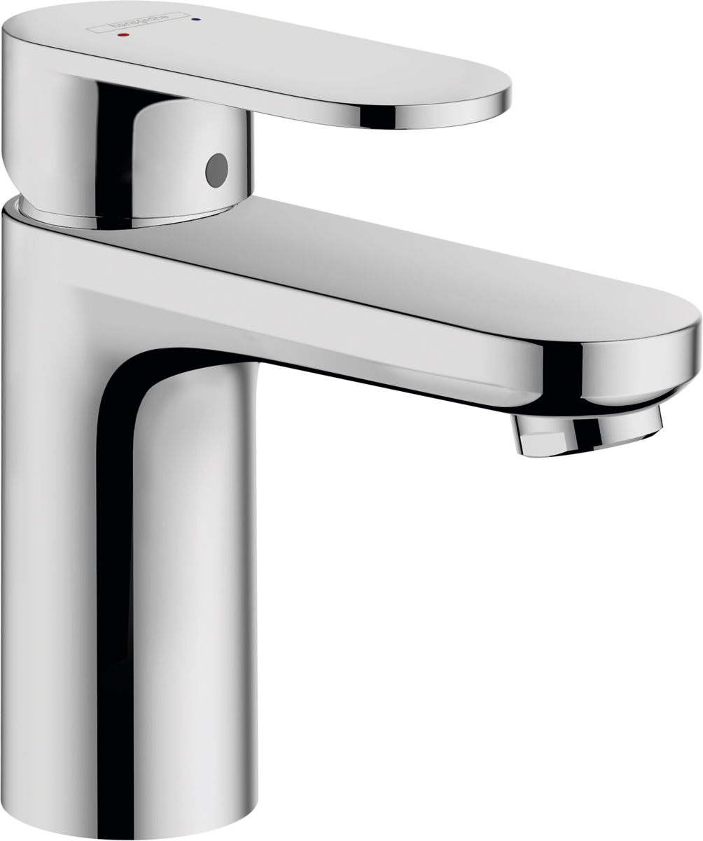 смеситель для умывальника hansgrohe vernis blend 70 71558000 без сливного набора хром