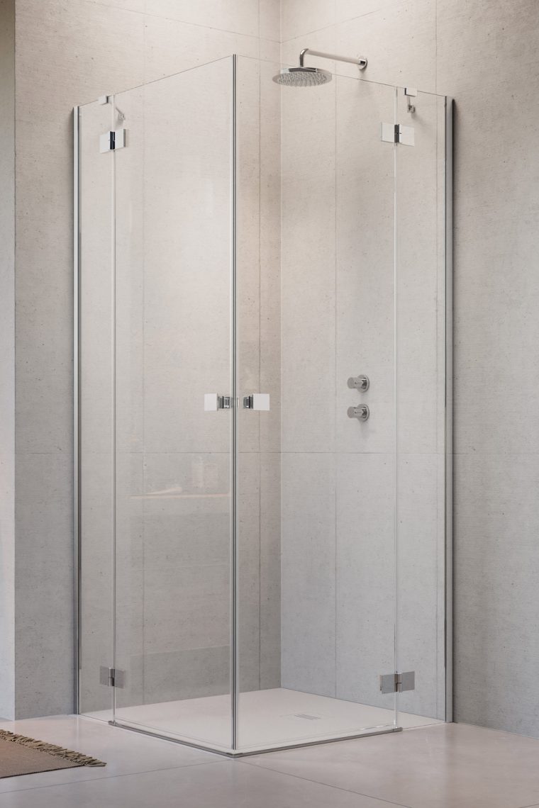 душевой уголок radaway essenza kdd 90x90 прозрачное/хром