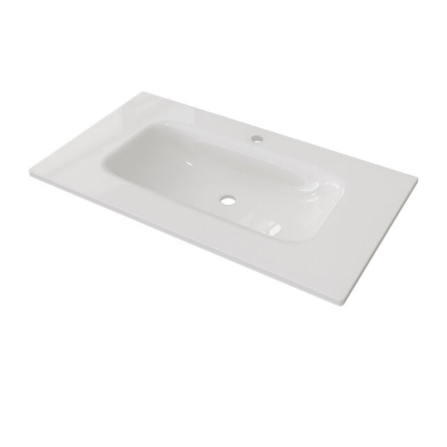 умывальник caprigo novara 85 gc18r 34912 белый глянец