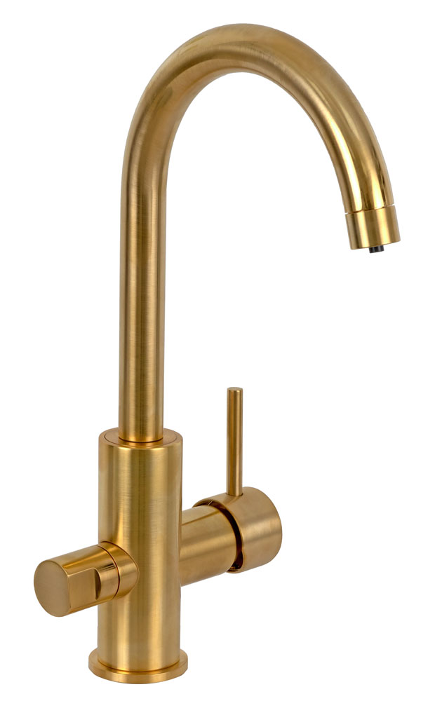 смеситель для кухни remer x style n792dwbg золото брашированное