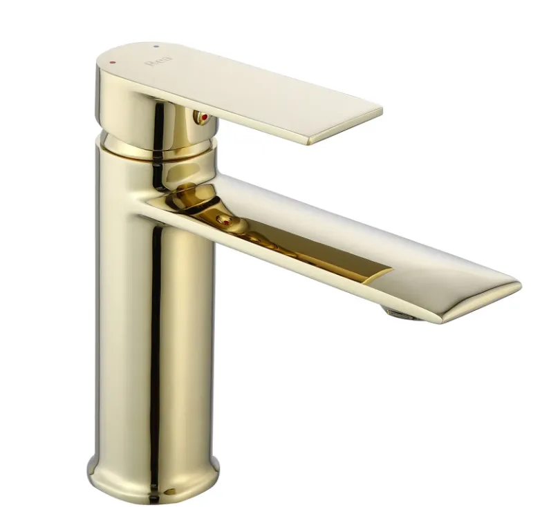 смеситель для умывальника rea veneta gold rea-b6417 золото