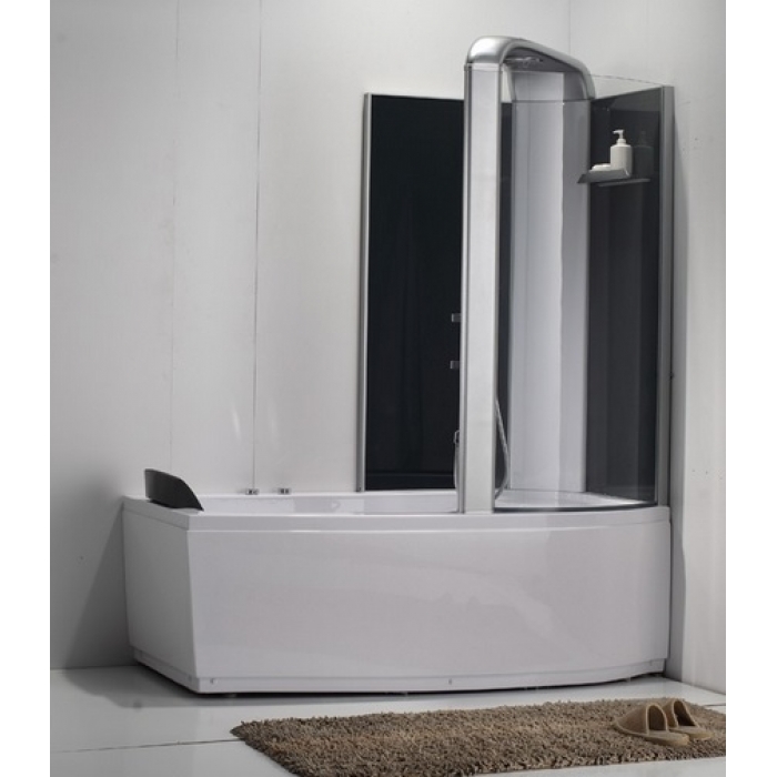 Душевой уголок Gutewetter Practic Square GK-403 115x122 (матовый хром/полистирол lines) фото 7 душевой уголок gutewetter practic square gk-403 115x122 (матовый хром/полистирол lines) фото 7